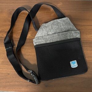 Blue-9 Dog Treat Waist Pack - Gray and Black, Brand new